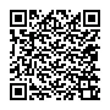 Código QR para número de teléfono +12055360666