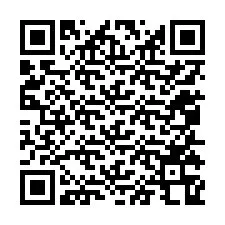 QR код за телефонен номер +12055368762