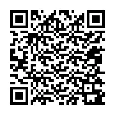 QR-koodi puhelinnumerolle +12055381263