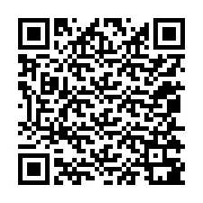 QR Code สำหรับหมายเลขโทรศัพท์ +12055381264