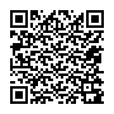 QR Code สำหรับหมายเลขโทรศัพท์ +12055381267