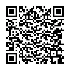 Código QR para número de teléfono +12055389676