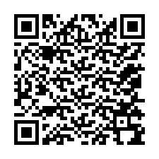 Código QR para número de telefone +12055394739