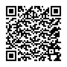 Código QR para número de teléfono +12055394749