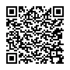 Código QR para número de telefone +12055394946