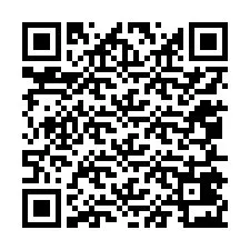 Código QR para número de teléfono +12055423822