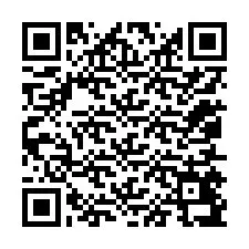 QR-code voor telefoonnummer +12055497489