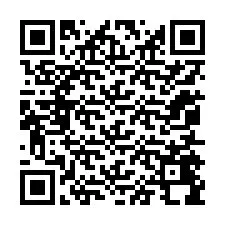 QR-код для номера телефона +12055498985