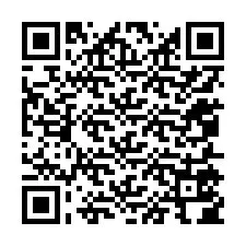 Código QR para número de telefone +12055504812