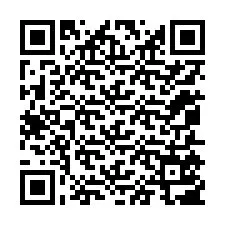 QR-код для номера телефона +12055507451