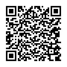 Código QR para número de teléfono +12055508022