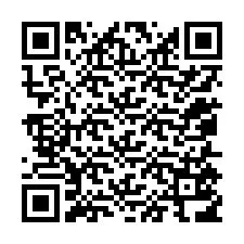 Código QR para número de telefone +12055516248