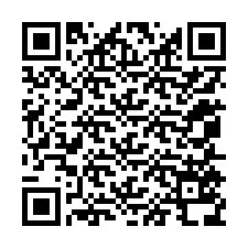 QR-koodi puhelinnumerolle +12055538630