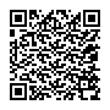 QR-koodi puhelinnumerolle +12055538688