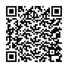 QR Code pour le numéro de téléphone +12055538690