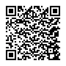 Código QR para número de teléfono +12055542395