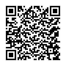 QR код за телефонен номер +12055556571