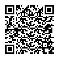 QR Code สำหรับหมายเลขโทรศัพท์ +12055558647