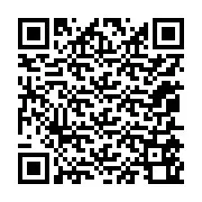 QR kód a telefonszámhoz +12055560055