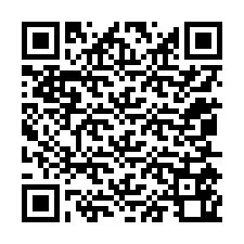 QR kód a telefonszámhoz +12055560094