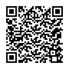 QR-koodi puhelinnumerolle +12055560255