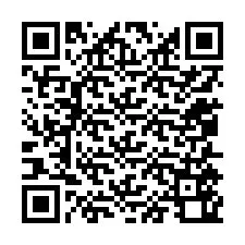 Kod QR dla numeru telefonu +12055560256