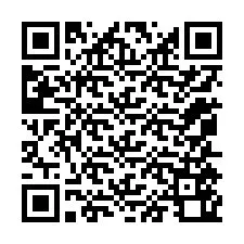 QR-koodi puhelinnumerolle +12055560271