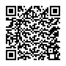 QR kód a telefonszámhoz +12055560369