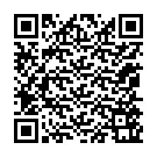 Código QR para número de teléfono +12055561665