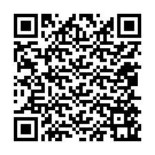 QR-код для номера телефона +12055561666