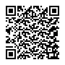 QR-Code für Telefonnummer +12055563130