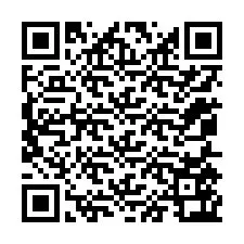 QR-код для номера телефона +12055563301