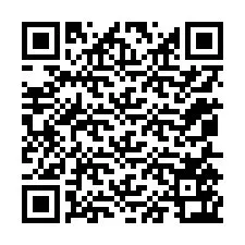 QR-koodi puhelinnumerolle +12055563711