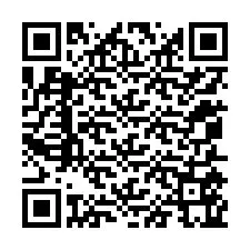 QR-код для номера телефона +12055565050