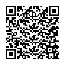 QR-koodi puhelinnumerolle +12055565052