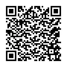 QR-Code für Telefonnummer +12055565569