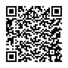 QR-koodi puhelinnumerolle +12055566351