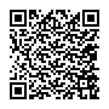 Código QR para número de teléfono +12055569966