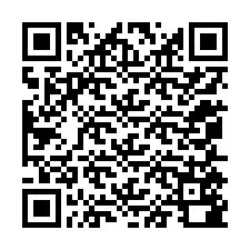 QR kód a telefonszámhoz +12055580234