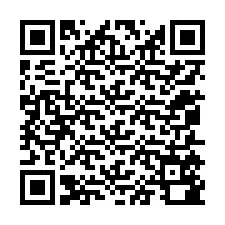 Kod QR dla numeru telefonu +12055580454