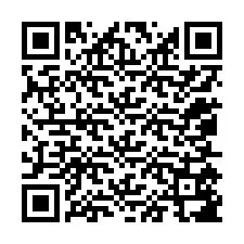 Codice QR per il numero di telefono +12055587098