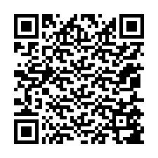 QR-code voor telefoonnummer +12055587105