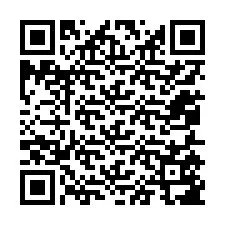 QR-koodi puhelinnumerolle +12055587107