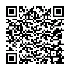 QR-koodi puhelinnumerolle +12055587109