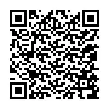 Código QR para número de teléfono +12055596568