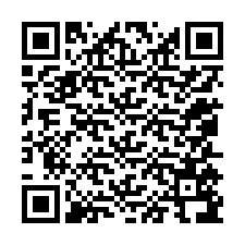 QR-код для номера телефона +12055596578