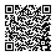 QR код за телефонен номер +12055596579