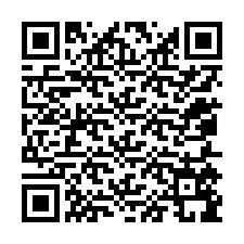 QR kód a telefonszámhoz +12055599408