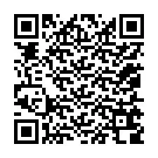 QR-koodi puhelinnumerolle +12055608419