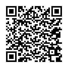 Kode QR untuk nomor Telepon +12055608423